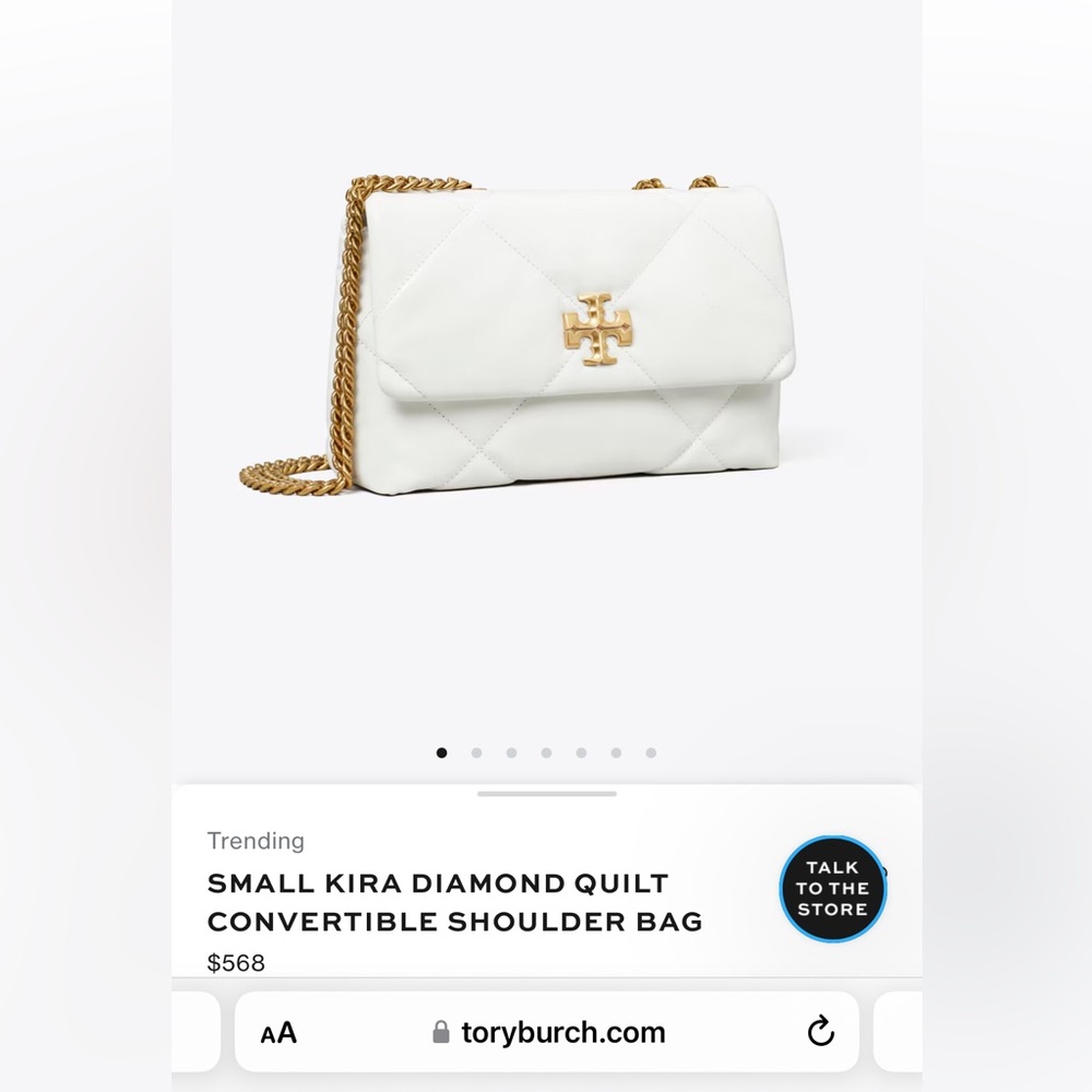 NWOT! Authentic Tory Burch Kira Bag!